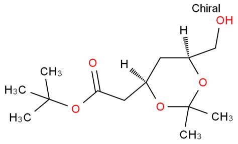 4R Cis 6 Hydroxymethyl 2 2 Dimethyl 1 3 Dioxane 4 Acetic Acid 1 1