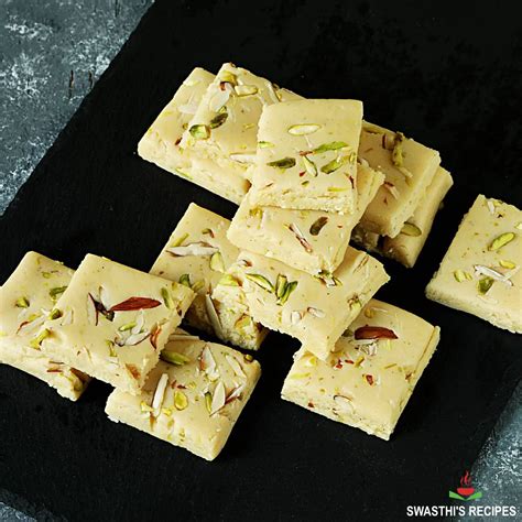 Milk Powder Burfi Barfi Recipe Swasthi S Recipes