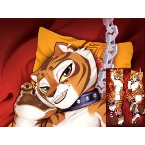 New Pattern Dakimakura Anime Master Tigress Kung Fu Panda Furry