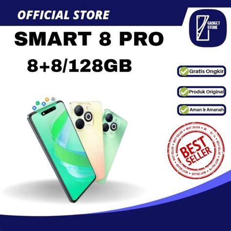 Jual Infinix Smart 8 Pro 8 8 128gb Resmi Shopee Indonesia