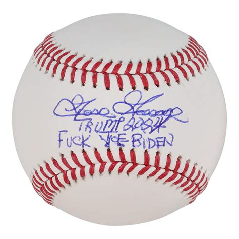 Goose Gossage Signed OML Baseball Inscribed Trump 2024 F Joe