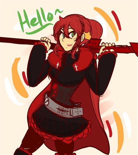 Pyrrha In Ruby S Clothing [jo3mm] R Rwby