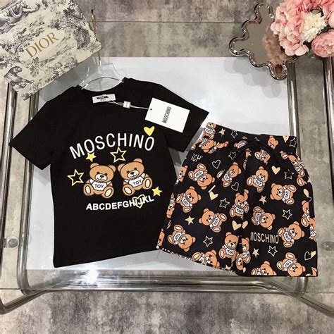 Moschino Impresi N De Dibujos Animados Ni Os S Ni As De Mediana