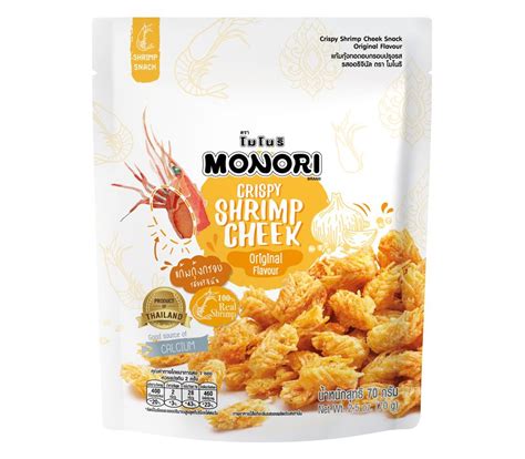 Grocery Snacks Monori Fried Shrimp Cheek Original Flavor G