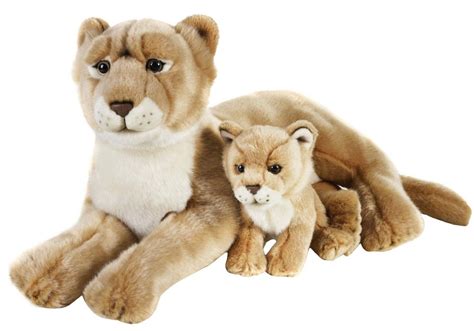 Buy National Geographic - Lioness with Cub Plush Toy 48cm