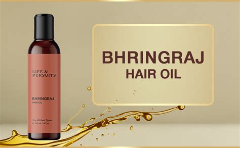 Life And Pursuits Bhringraj Hair Growth Oil 100 Ml Natural Ayurveda Scalp Therapy For Men And Women