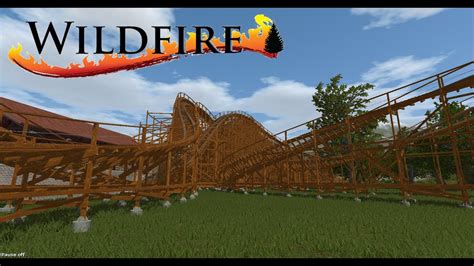 Wildfire Dueling Wooden Coaster No Limits 2 Youtube