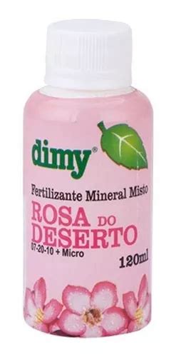 Fertilizante Concentrado Rosa Do Deserto Ml Dimy Mercadolivre