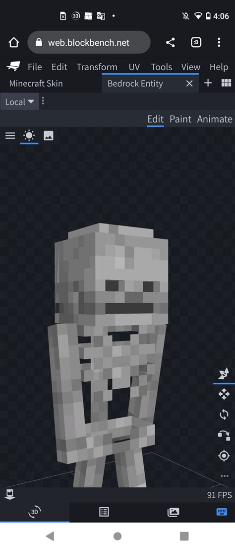 Better Skeleton I Made Rblockbench