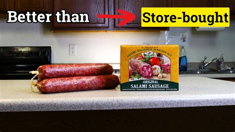 How To Make Salami At Home Simple And Fast Youtube