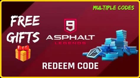 Asphalt 9 Redeem Free Tokens Code Asphalt 9 Gift For All YouTube