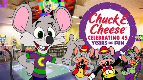 Happy 45th Anniversary From Chuck E Cheese By Liikotuari On Deviantart