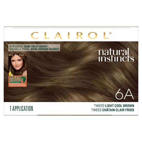 Clairol Natural Instincts Vegan Demi Permanent Hair Color 6a Light