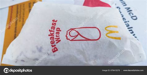 Jakarta Indonesia September 2023 Mcd Mcdonalds Breakfast Wrap – Stock ...