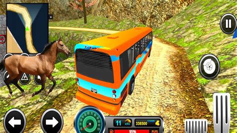 Uphill Offroad Bus Driving Simulator Crazy Passengers Transport Game