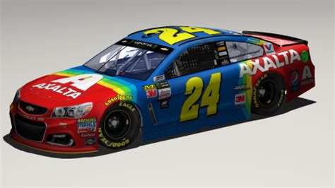 Jeff Gordon Rainbow Warrior 2017 Fictional (MENCS Beta Mod) | Stunod Racing