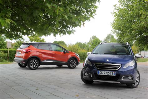 Comparatif vidéo Renault Captur vs Peugeot 2008 coup de griffe sur