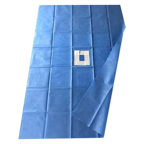 Fenestrated Sterile Drapes Surgery Aperture Drape With Tape For Sale