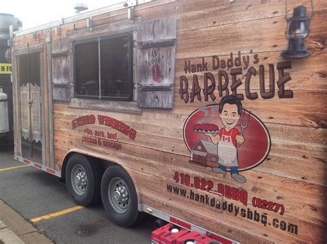 Hank Daddy S Barbecue In Burlington Food Trucks Burlington Hank Barbecue Best Barrel Smoker