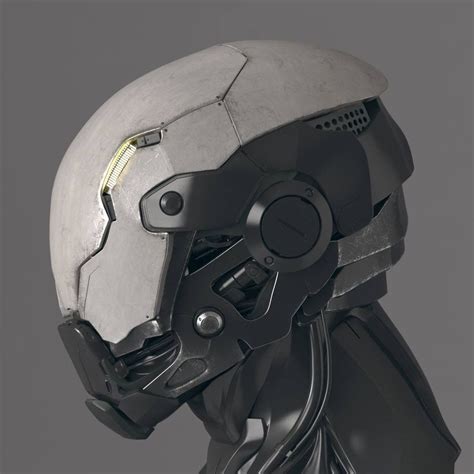 The Helmet Is Made To Look Like It Has Been Placed On Top Of An Object