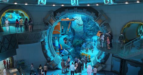 Abu Dhabis Marine Theme Park Sea World To Get Worlds Largest Aquarium