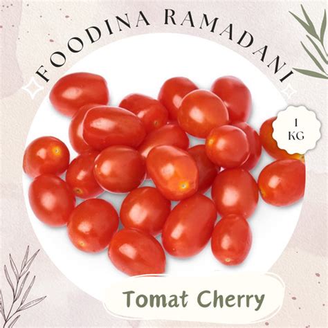 Jual TOMAT Cherry Ceri Merah Fresh Berat 1 000gr Harga Per KG