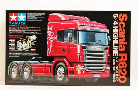 Tamiya 56323 1 14 Scale RC Scania R620 6x4 Highline Tracteur Camion Kit