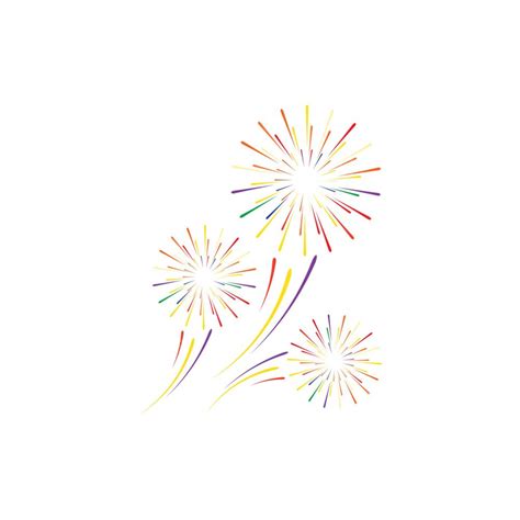 Templat Design Vector Art Png Firework Illustration Template Vector