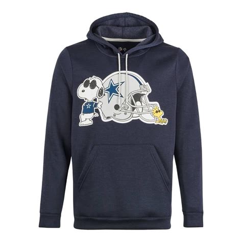 Sudadera NFL PEANUTS Talla EG Estampado Snoopy Woodstock Dallas