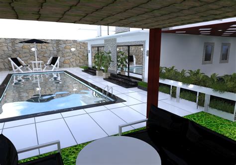 Villa design, exterior design | CGTrader