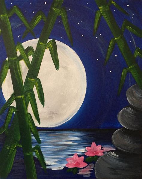 Bamboo Grove Painting by Lauren Dane - Pixels