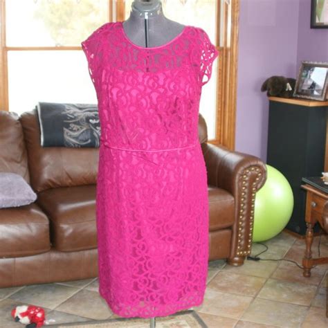 Roz Ali Dresses Lovely Lace Overlay Dress Poshmark