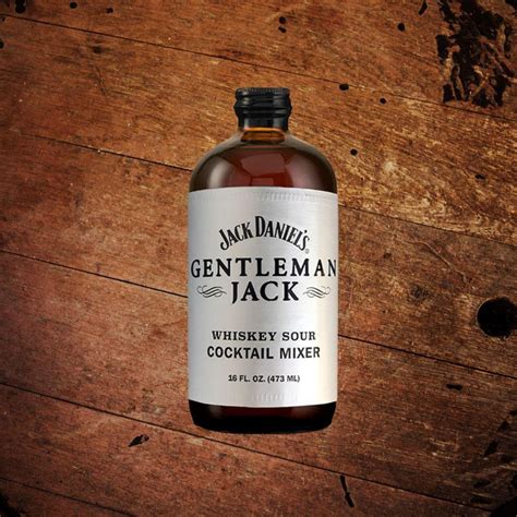 Gentleman Jack Daniels Whiskey Sour Cocktail Mix 16 Ounce