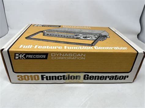 Bk Precision Function Generator Model New Open Box Ebay