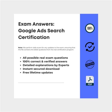 Google Ads Search Certification Answers 2025 ExamRoll