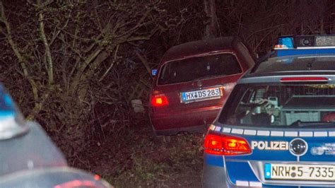 Polizei Großeinsatz in Diemelsee Rhenegge Verfolgungsjagd endet an