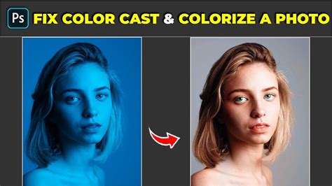 How To Remove Color Cast And Fix The Color Photoshop Tutorial Youtube