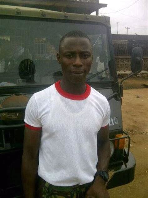 Photos See The Gallant Nigerian Soldier Killed During Boko Haram