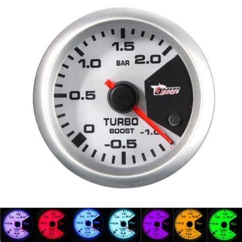 Sell 2 52mm Stepper Motor Car Turbo Boost Gauge Meter With Sensor 7