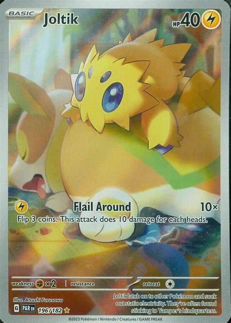 Joltik Scarlet Violet Paradox Rift Illustration Rare