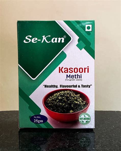 Spices Se Kan Kasoori Methi Fenugreek Leaves Packaging Size Gm At