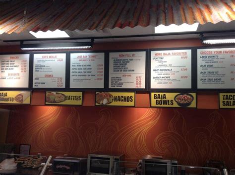 Menu at Taco Del Mar fast food, Chilliwack, Eagle Landing Pkwy #210