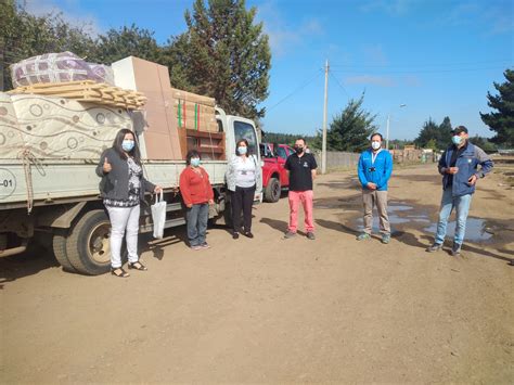 Familias Del Programa Habitabilidad De Traigu N Recibieron Equipamiento