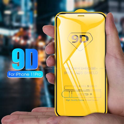 High Quality 9d Full Cover Tempered Glass For Iphone 15 14 13 12 11 Pro