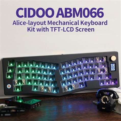 Cidoo Abm Barebones Kit Alice Layout Via Programmable Hot Swappable