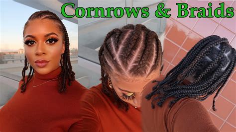 Natural Hairstyles Cornrows