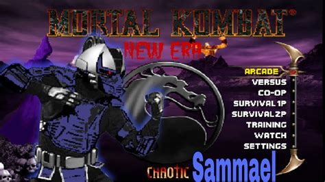 Mortal Kombat Chaotic New Era Sammael Playthrough Youtube