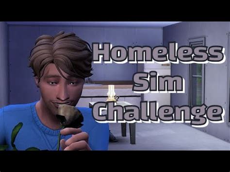 The Sims Homeless Sim Challenge Part Youtube