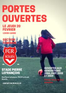 Journée portes ouvertes section féminine FC Rouen 1899