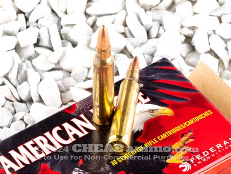 Federal - 30 Rounds - 55 Grain Full Metal Jacket Boat Tail - 223 Remington